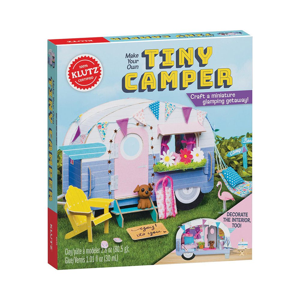 Klutz Make Your Own Tiny Camper Book - Mastermind Toys___217056