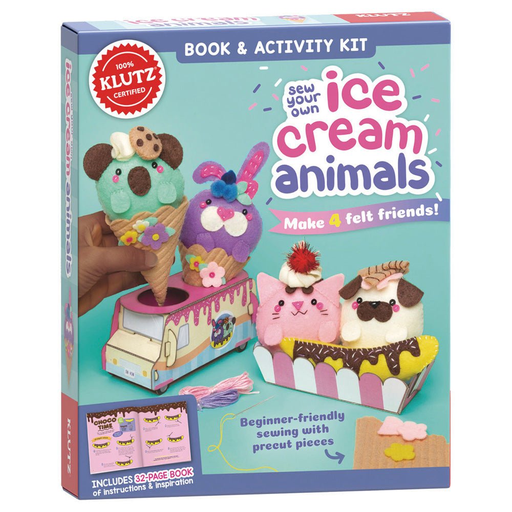 Klutz Sew Your Own Ice Cream Animals - Mastermind Toys___223963