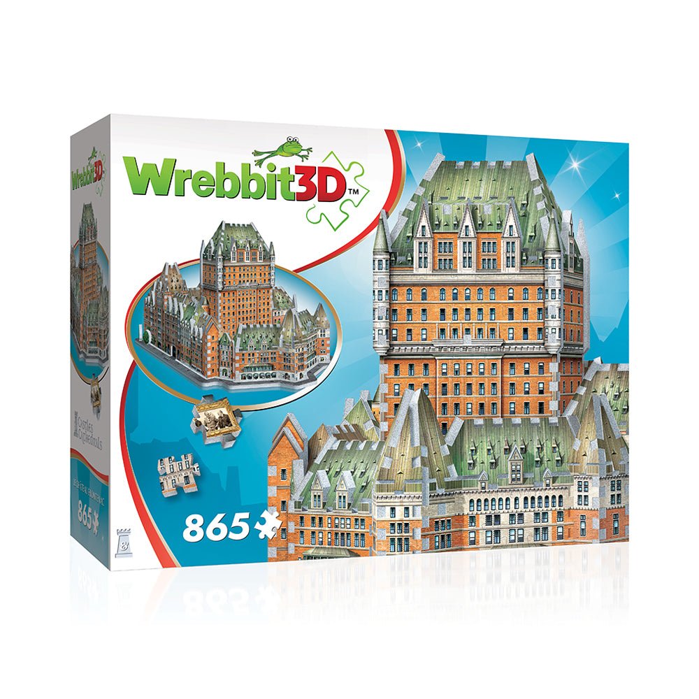 Le Château Frontenac Wrebbit3D Jigsaw Puzzle (865 - Piece) - Mastermind Toys___227015