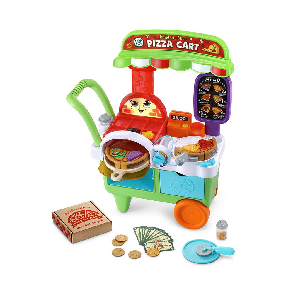 LeapFrog Build - a - Slice Pizza Cart - Mastermind Toys___230686