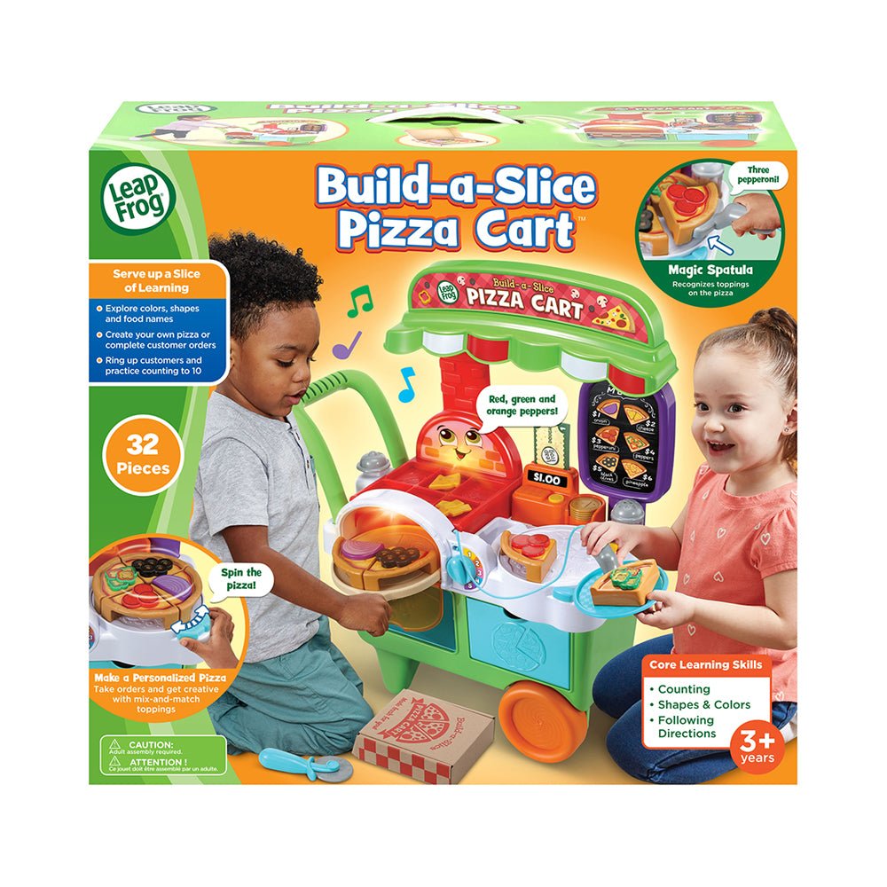 LeapFrog Build - a - Slice Pizza Cart - Mastermind Toys___230686