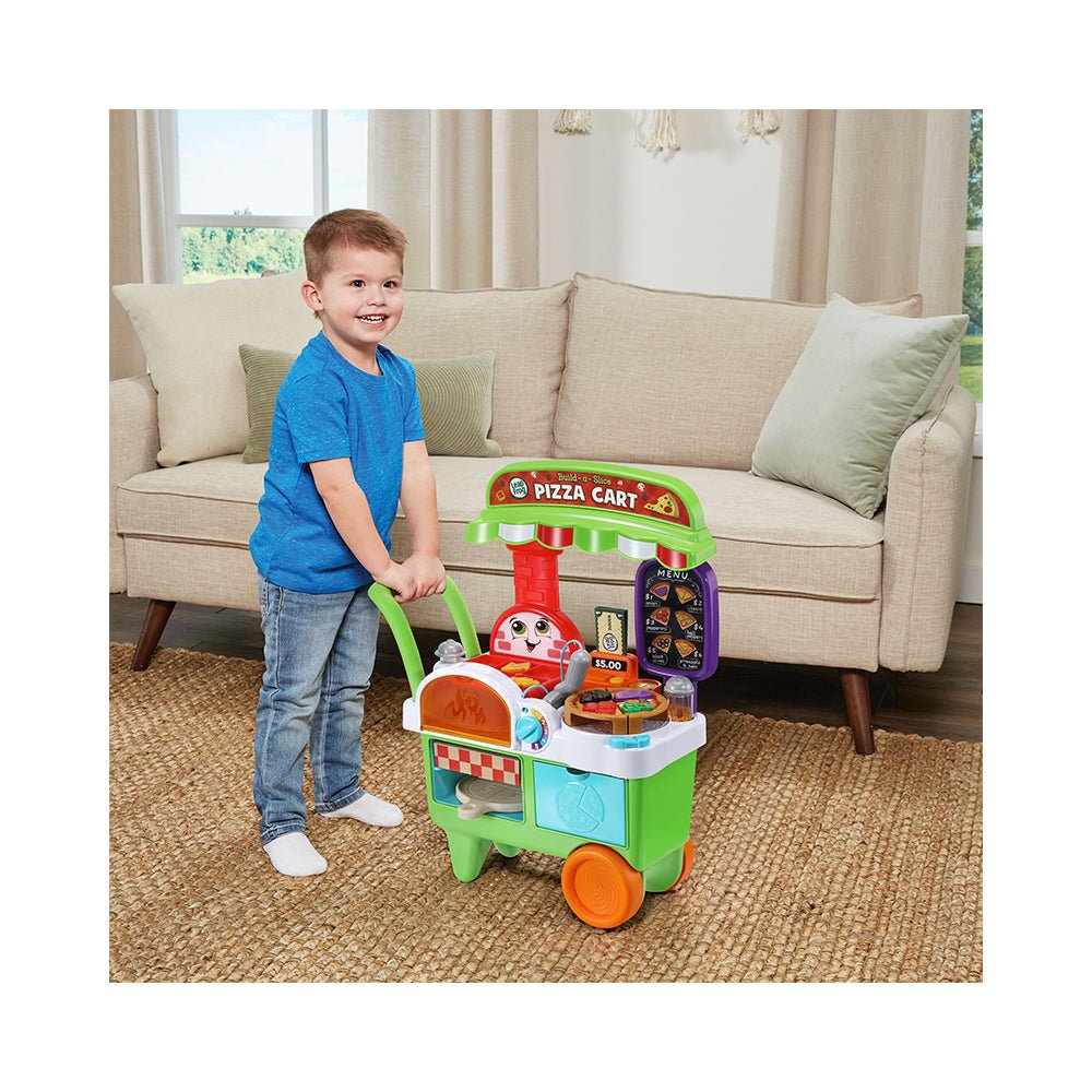 LeapFrog Build - a - Slice Pizza Cart - Mastermind Toys___230686