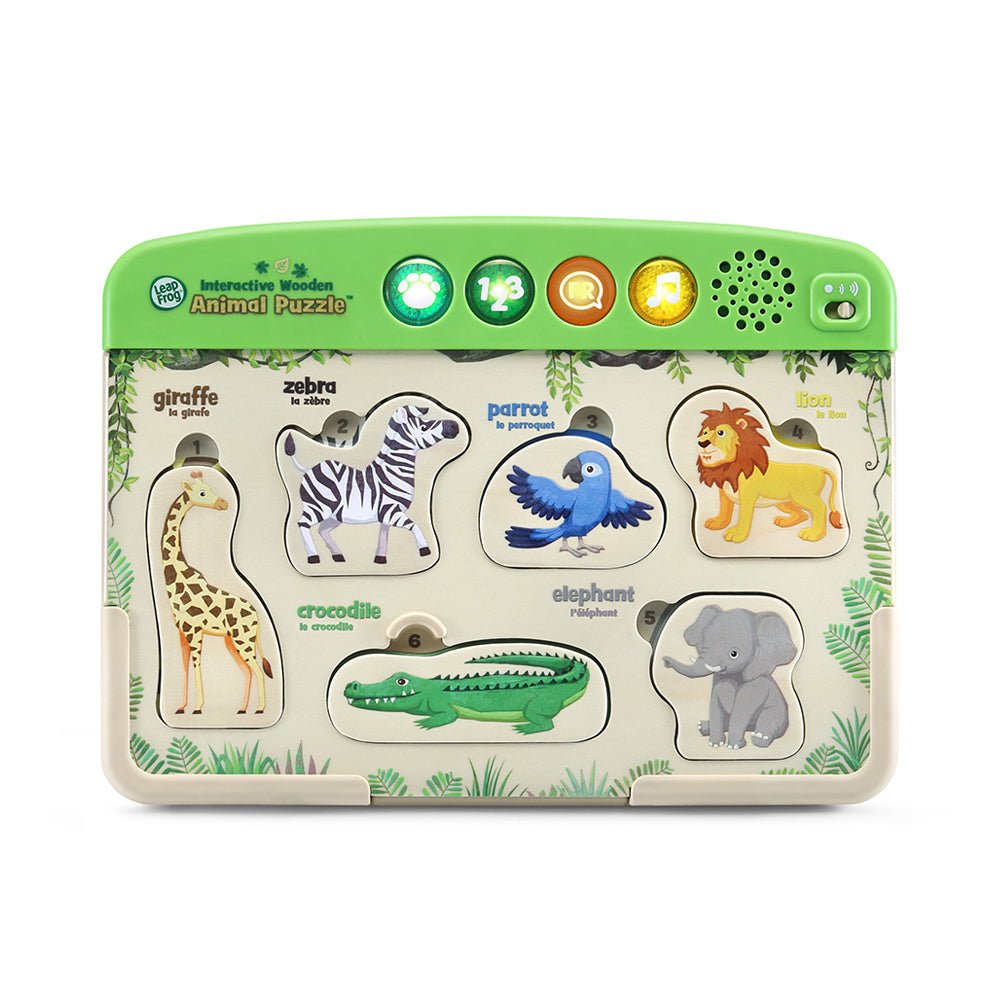 LeapFrog Interactive Wooden Animal Puzzle - Mastermind Toys___221069