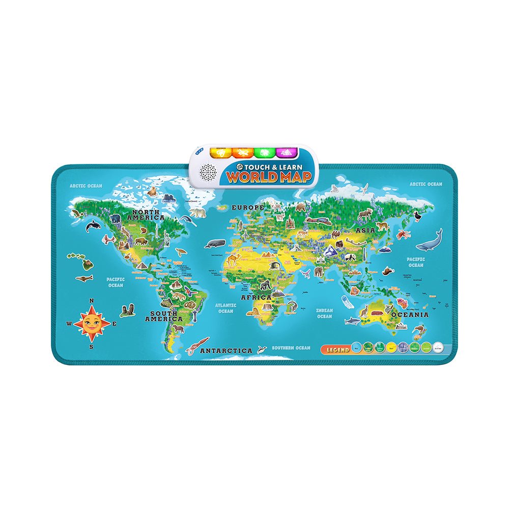 LeapFrog Touch & Learn World Map - Mastermind Toys___225983