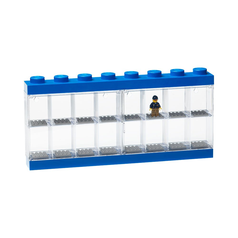 LEGO 16 Minifigure Blue Display Case - Mastermind Toys___214099