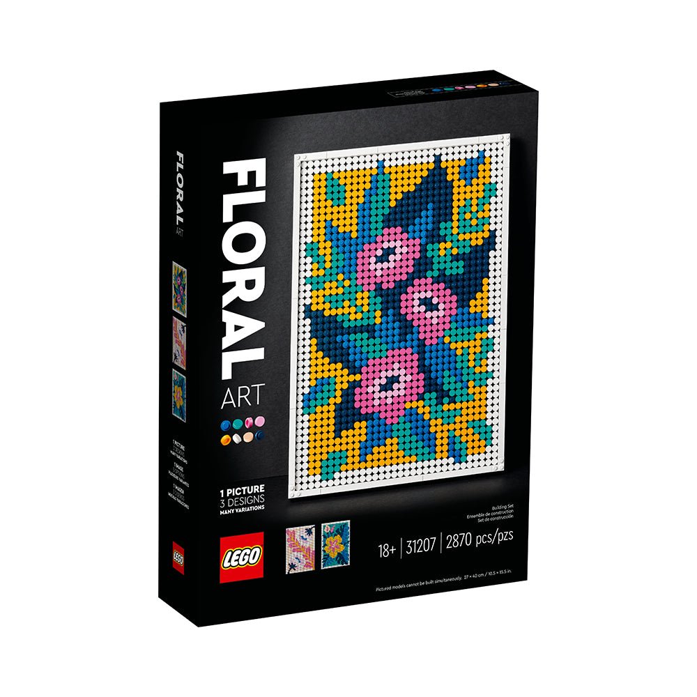 LEGO Art Floral Art 31207 Building Kit (2,870 Pieces) - Mastermind Toys___226796