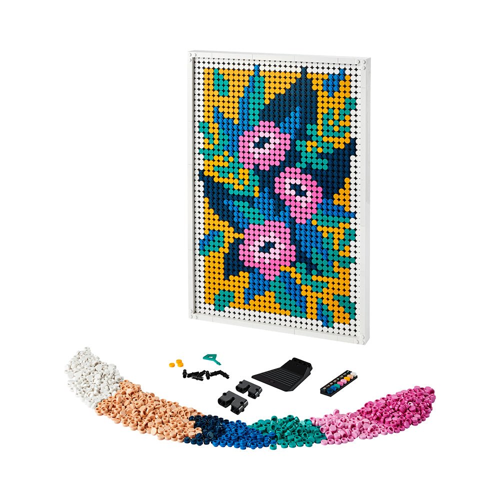 LEGO Art Floral Art 31207 Building Kit (2,870 Pieces) - Mastermind Toys___226796