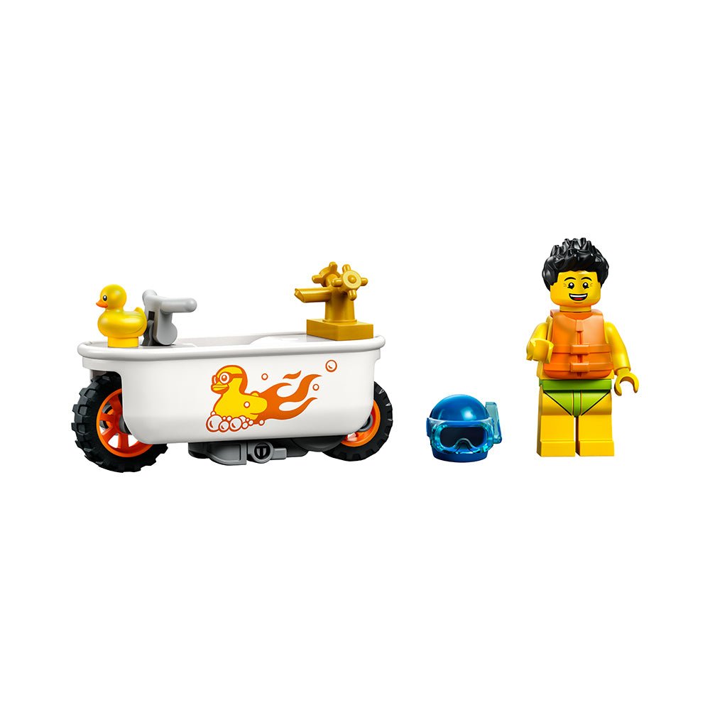 LEGO City Bathtub Stunt Bike 60333 Building Kit (14 Pieces) - Mastermind Toys___226831