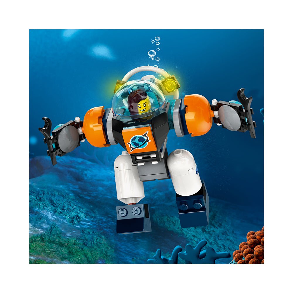 LEGO City Deep - Sea Explorer Submarine 60379 Building Toy Set (842 Pieces) - Mastermind Toys___229703