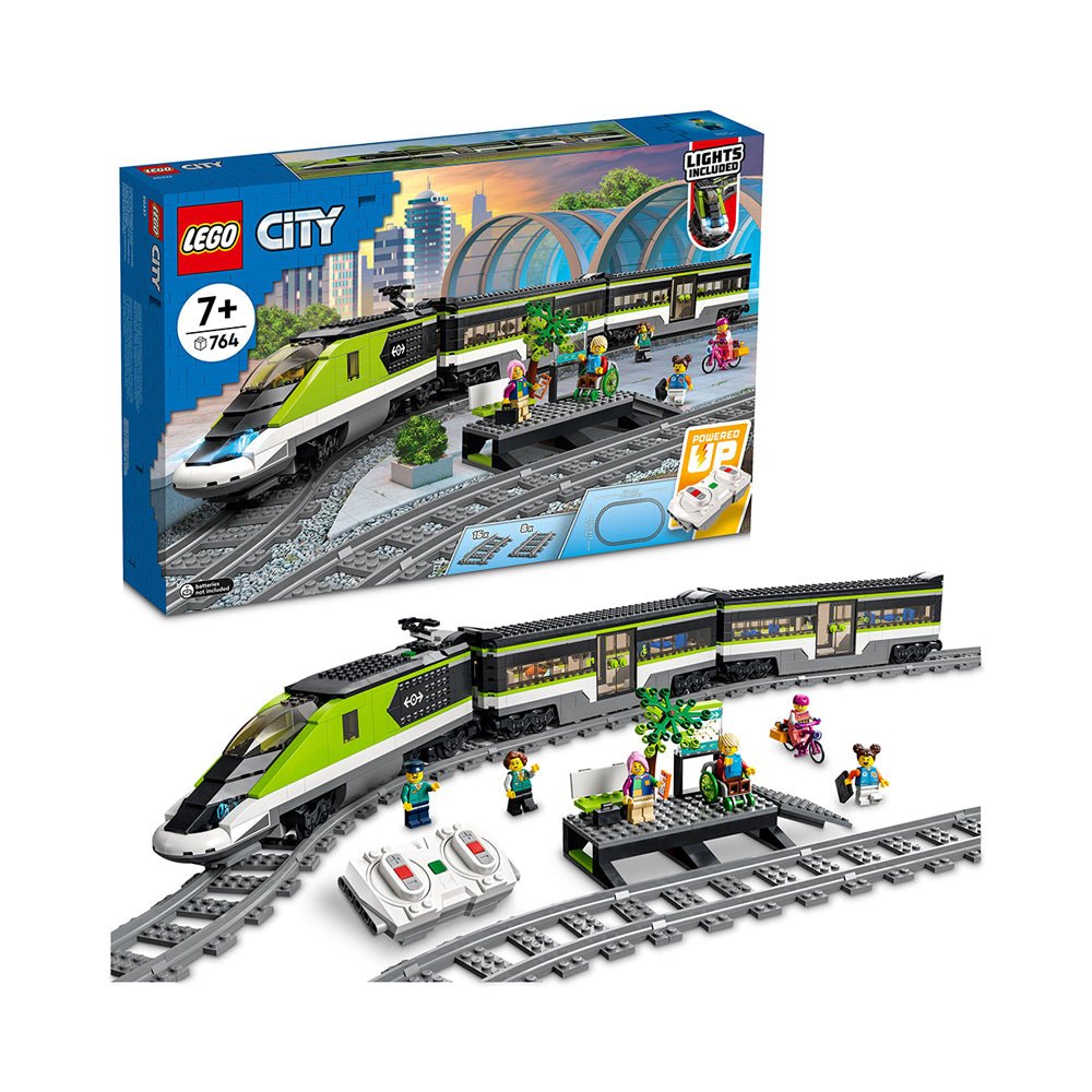 LEGO City Express Passenger Train 60337 Building Kit (764 Pieces) - Mastermind Toys___226832