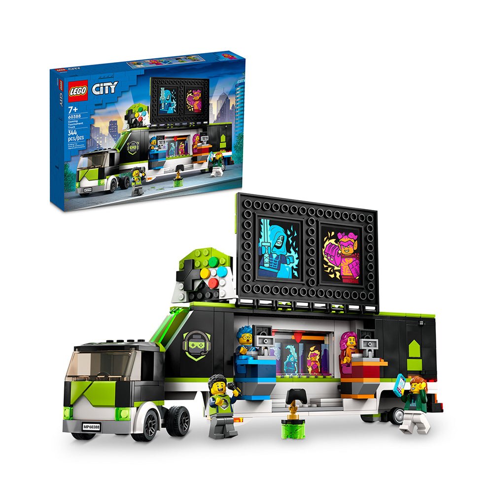 LEGO City Gaming Tournament Truck 60388 Building Toy Set (344 Pieces) - Mastermind Toys___228220