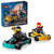 LEGO City Go - Karts and Race Drivers Toy Set for Kids 60400 - Mastermind Toys___232634