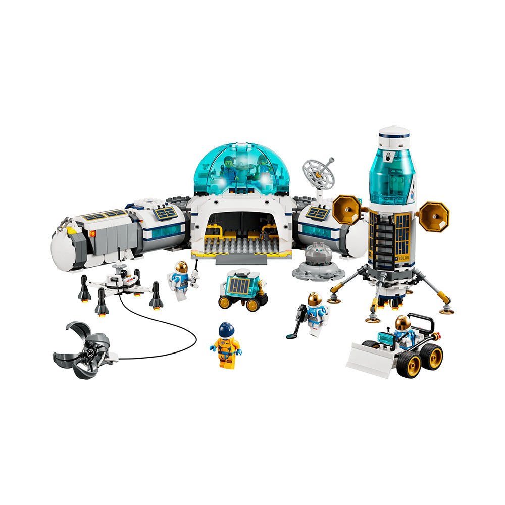 LEGO City Lunar Research Base 60350 Building Kit (786 Pieces) - Mastermind Toys___223741