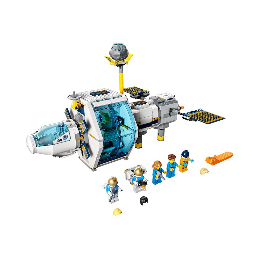 LEGO City Lunar Space Station 60349 Building Kit (500 Pieces) - Mastermind Toys___223720