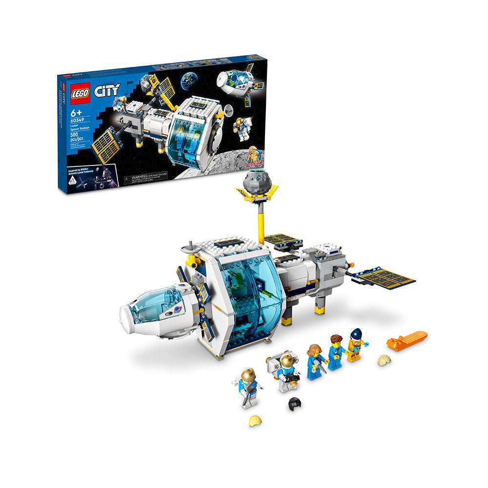 LEGO City Lunar Space Station 60349 Building Kit (500 Pieces) - Mastermind Toys___223720