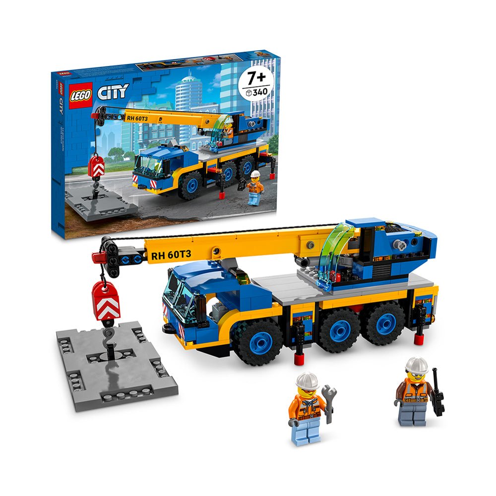 LEGO City Mobile Crane 60324 Building Kit (340 Pieces) - Mastermind Toys___223842