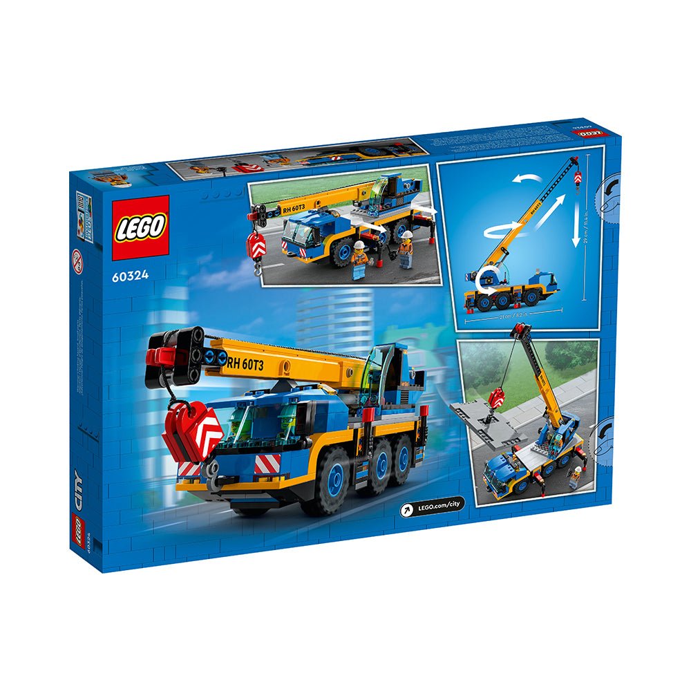 LEGO City Mobile Crane 60324 Building Kit (340 Pieces) - Mastermind Toys___223842