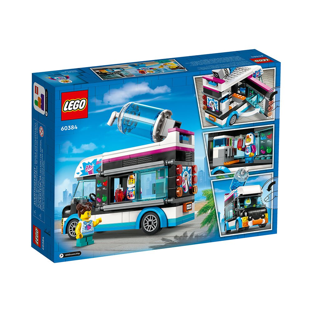 LEGO City Penguin Slushy Van 60384 Building Toy Set (194 Pieces) - Mastermind Toys___228216