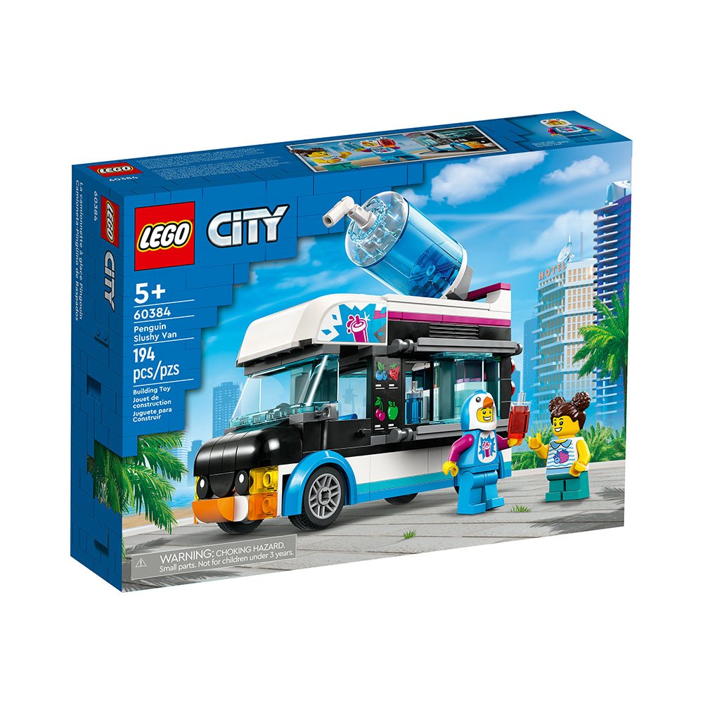 LEGO City Penguin Slushy Van 60384 Building Toy Set (194 Pieces) - Mastermind Toys___228216