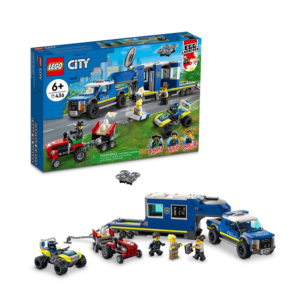 LEGO City Police Mobile Command Truck 60315 Building Kit (436 Pieces) - Mastermind Toys___223832