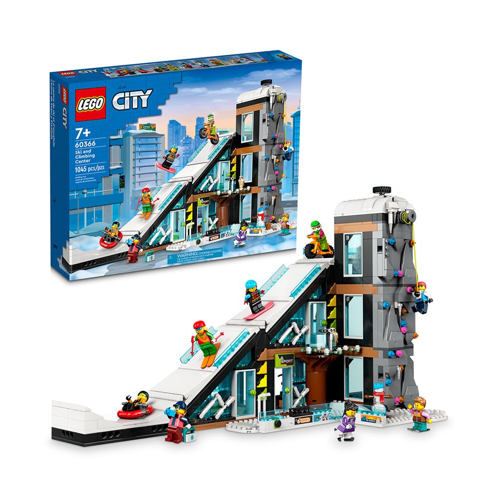 LEGO City Ski and Climbing Center 60366 Building Toy Set (1,054 Pieces) - Mastermind Toys___229698