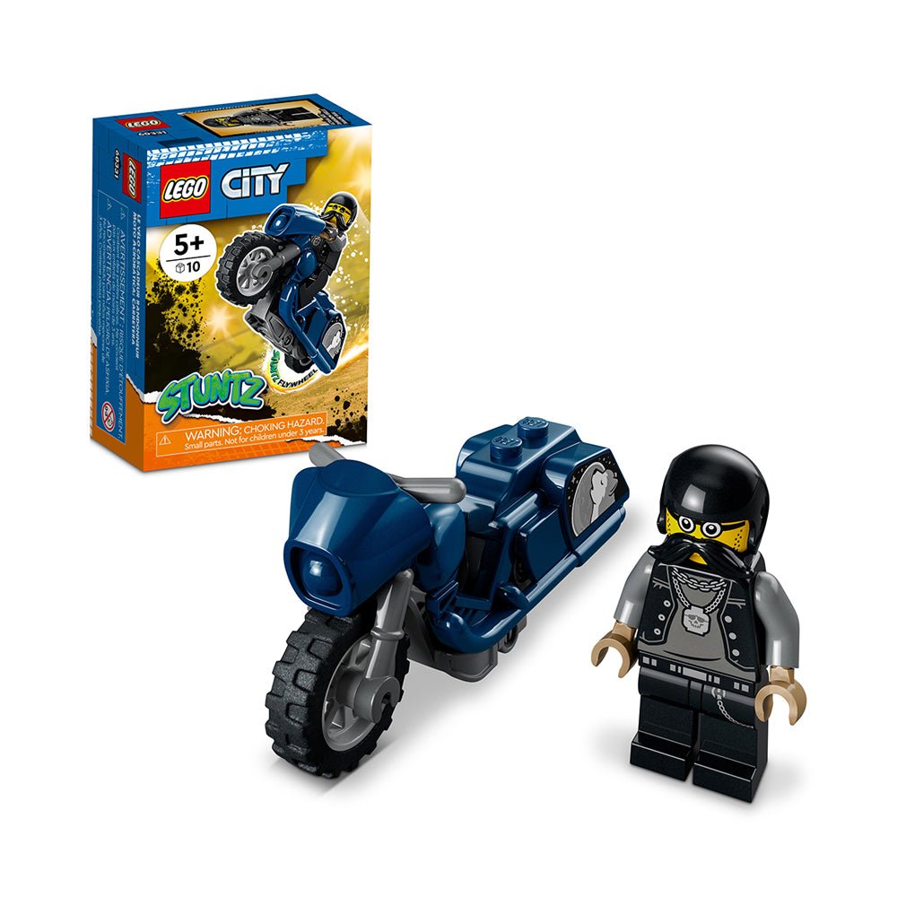 LEGO City Touring Stunt Bike 60331 Building Kit (10 Pieces) - Mastermind Toys___226829