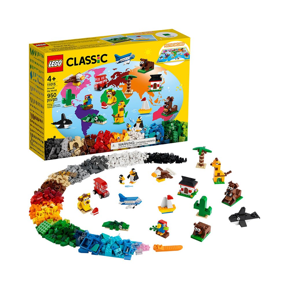 LEGO Classic Around the World 11015 Building Kit - Mastermind Toys___220491