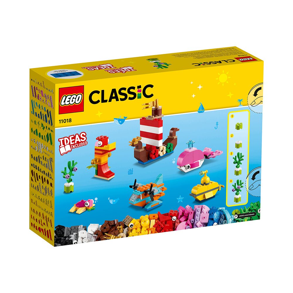 LEGO Classic Creative Ocean Fun 11018 Building Kit (333 Pieces) - Mastermind Toys___223742