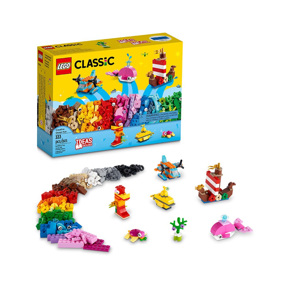 LEGO Classic Creative Ocean Fun 11018 Building Kit (333 Pieces) - Mastermind Toys___223742