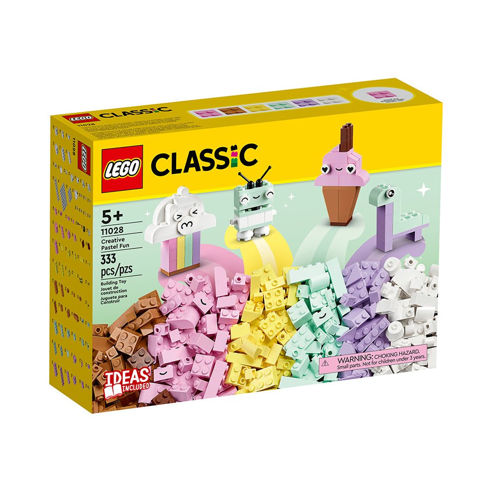 LEGO Classic Creative Pastel Fun 11028 Building Set (333 Pieces) - Mastermind Toys___228760