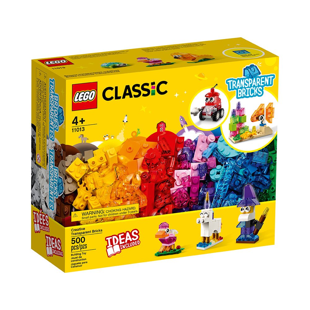 LEGO Classic Creative Transparent Bricks - Mastermind Toys___219537