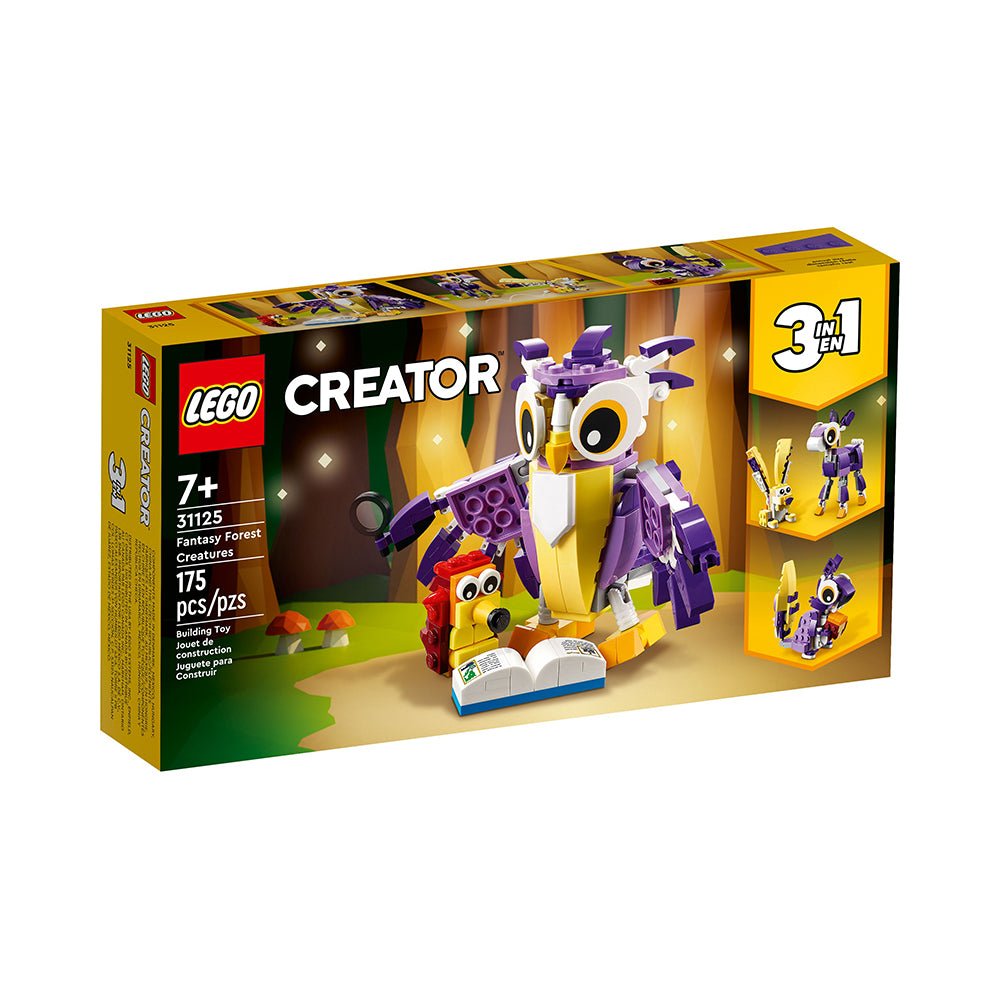 LEGO Creator 3 - in - 1 Fantasy Forest Creatures 31125 Building Kit (175 Pieces) - Mastermind Toys___223760