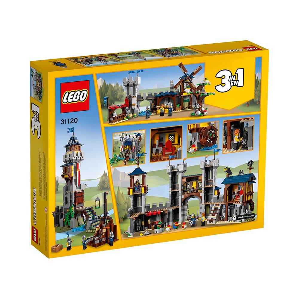 LEGO Creator 3 - in - 1 Medieval Castle 31120 Building Kit - Mastermind Toys___220548