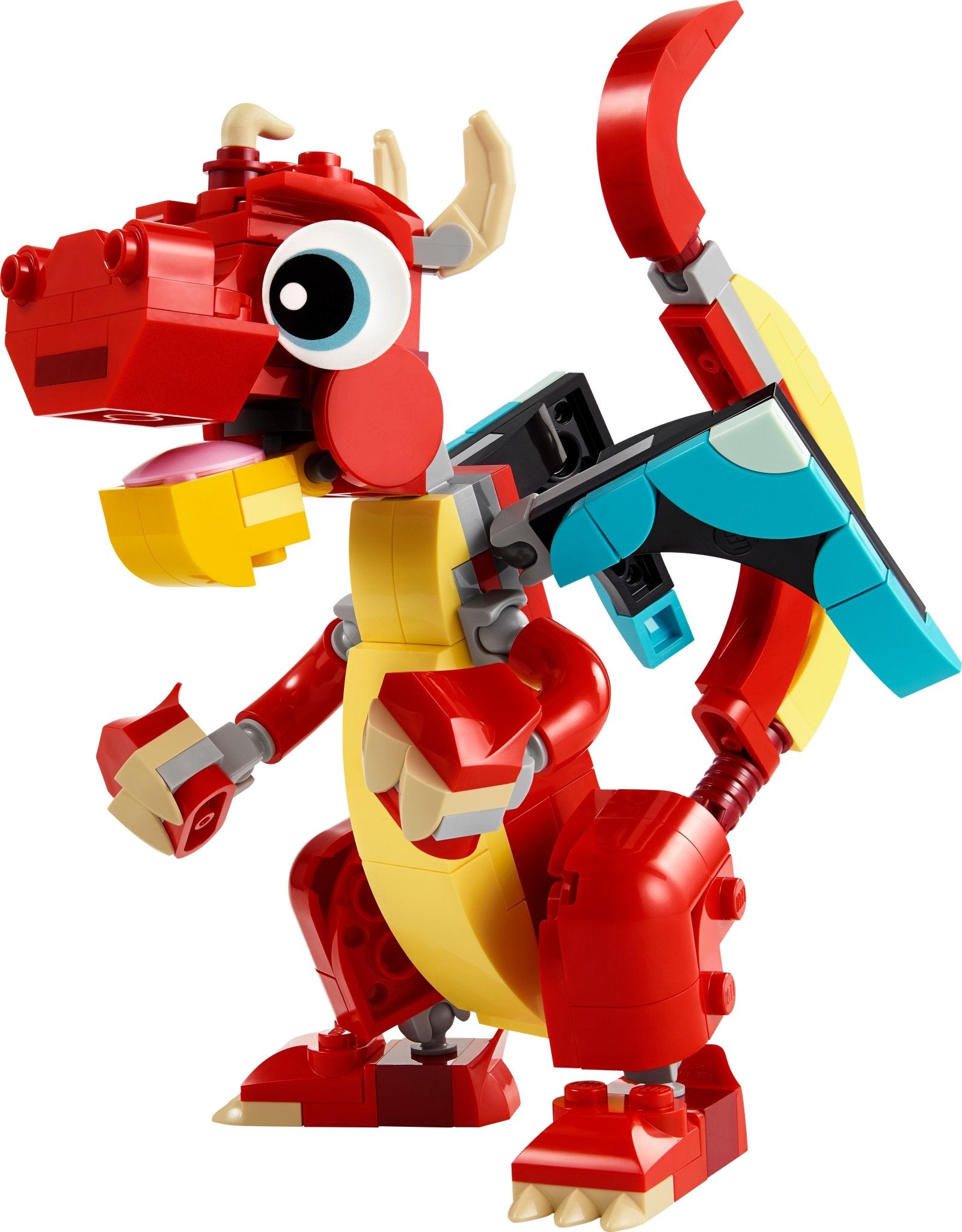 LEGO Creator 3 in 1 Red Dragon 3 in 1 Animal Toy Set 31145 - Mastermind Toys___232499