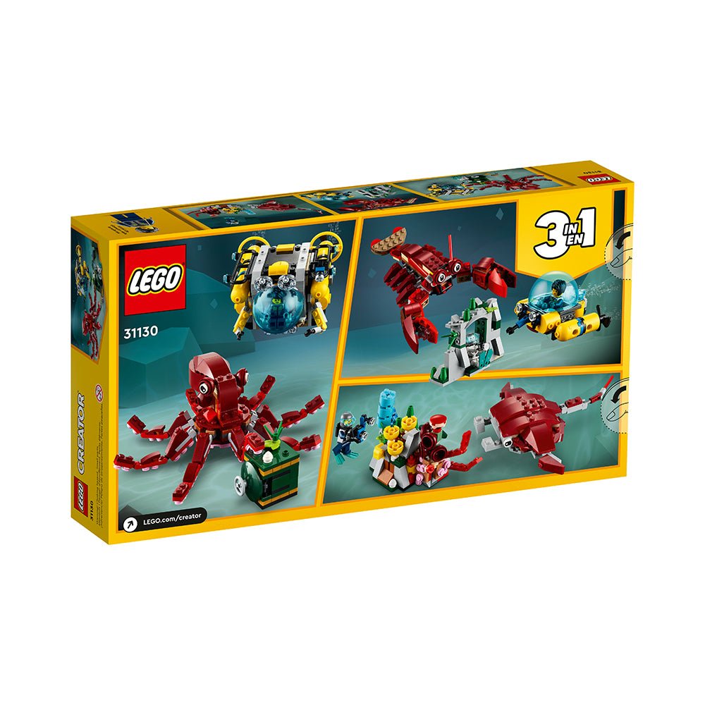 LEGO Creator 3in1 Sunken Treasure Mission 31130 Building Kit (522 Pieces) - Mastermind Toys___226792