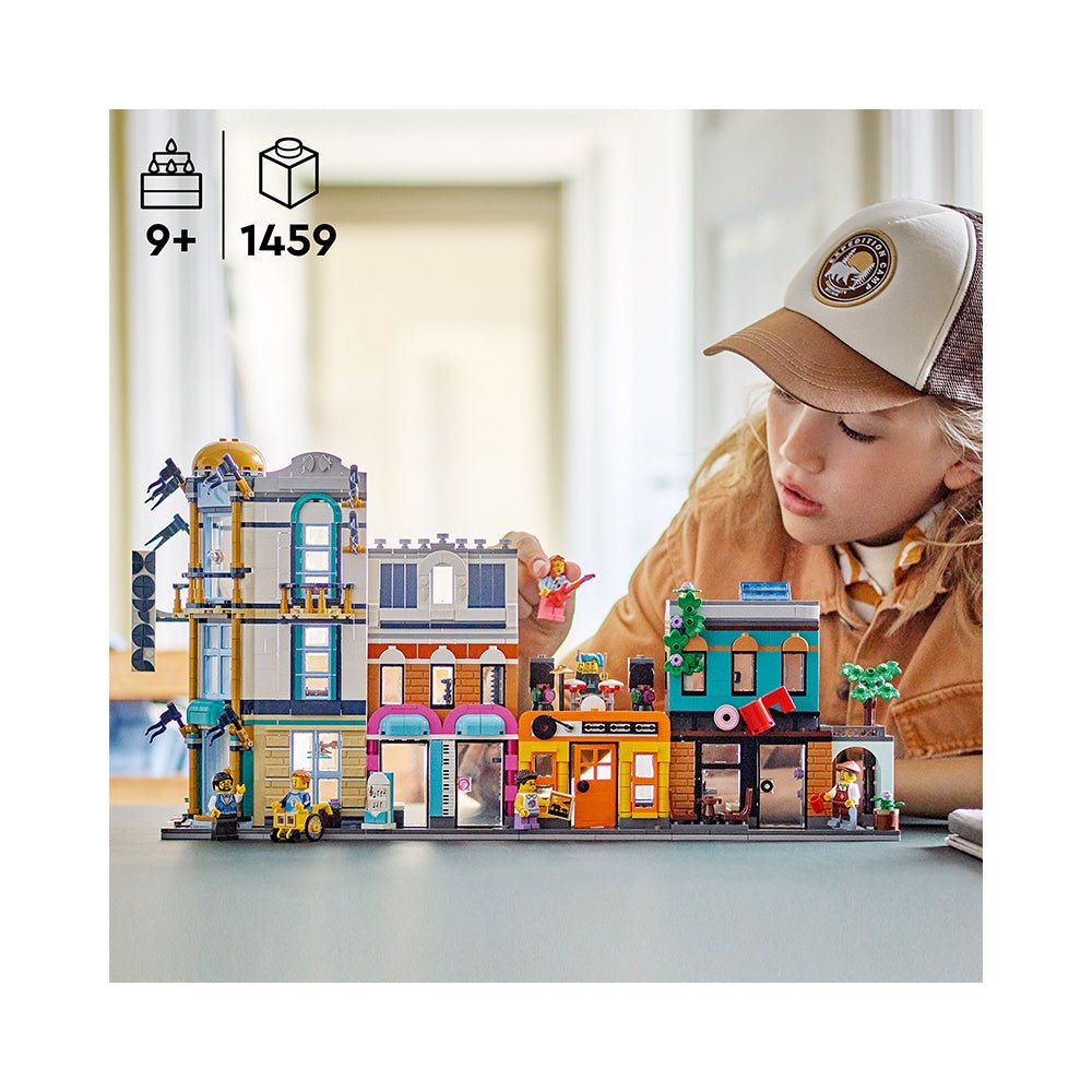 LEGO Creator Main Street 31141 Building Toy Set (1,459 Pieces) - Mastermind Toys___229665