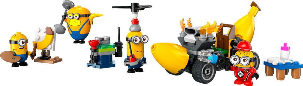 LEGO Despicable Me 4 Minions & Banana Car Toy 75580 - Mastermind Toys___233204