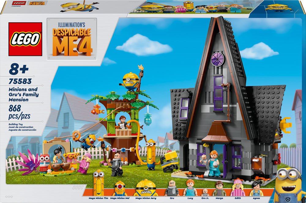 LEGO Despicable Me 4 Minions & Gru's Mansion 75583 - Mastermind Toys___233119