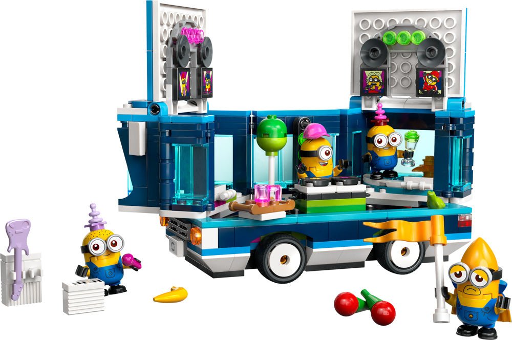 LEGO Despicable Me 4 Minions’ Music Party Bus 75581 - Mastermind Toys___233121