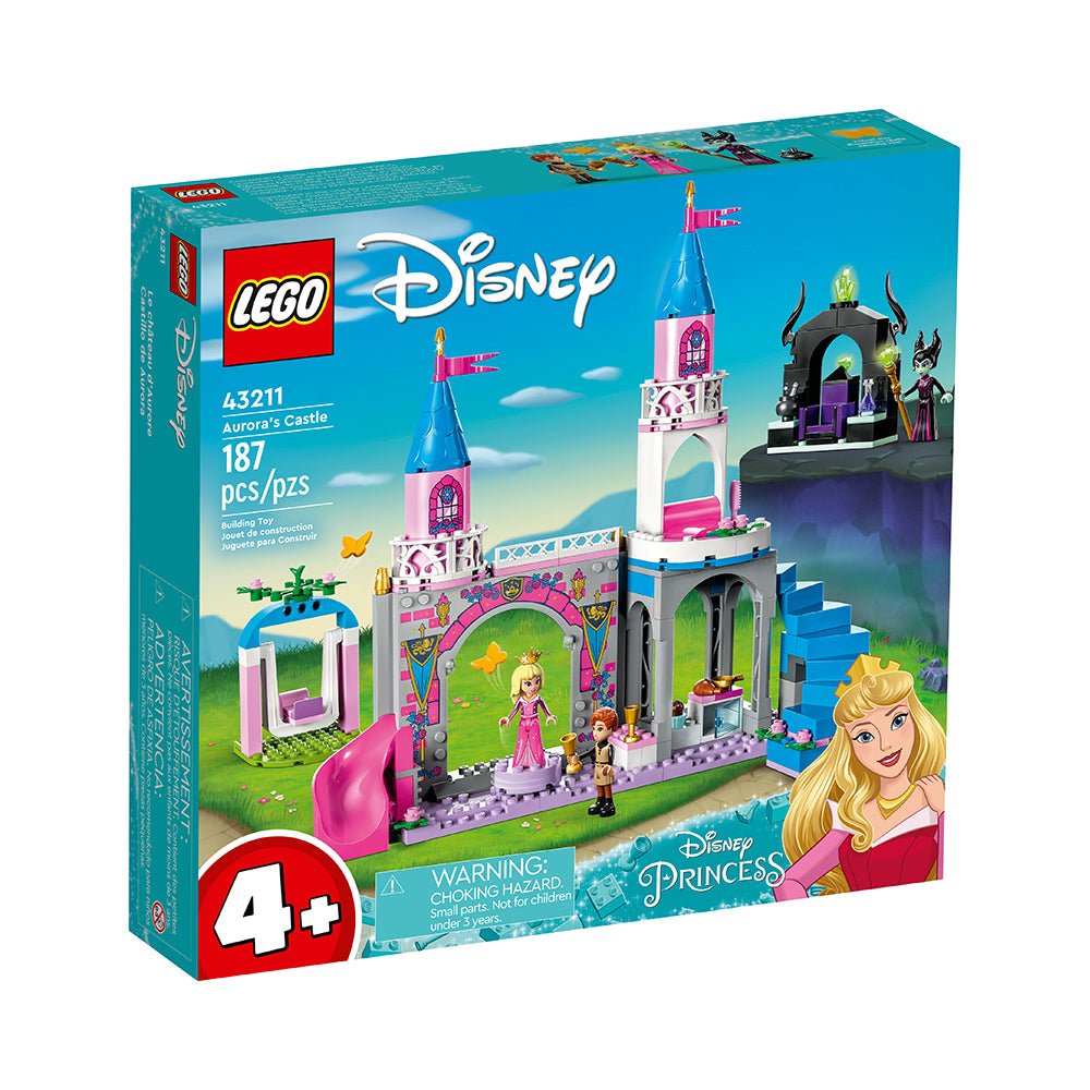 LEGO® Disney™ Aurora’s Castle 43211 Building Toy Set (187 Pieces) - Mastermind Toys___228232