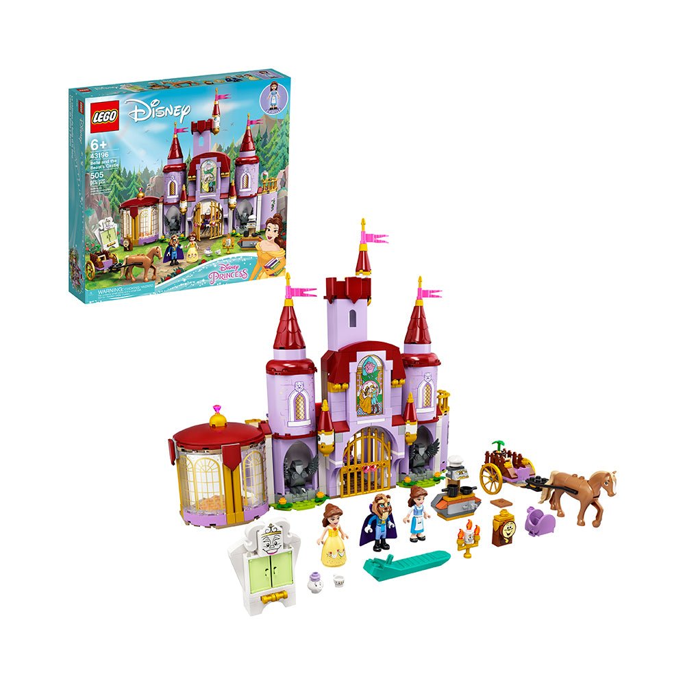 LEGO® Disney™ Belle and the Beast’s Castle 43196 Building Kit - Mastermind Toys___220505