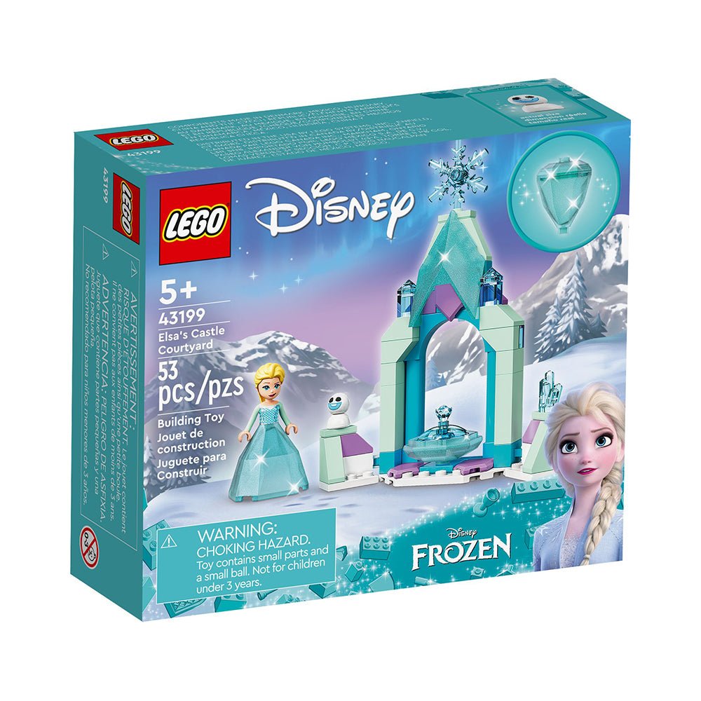 LEGO Disney Elsa’s Castle Courtyard 43199 Building Kit (53 Pieces) - Mastermind Toys___223794