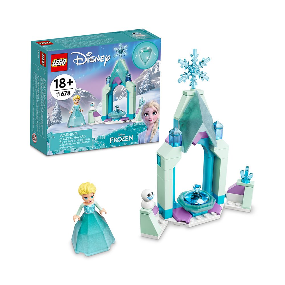 LEGO Disney Elsa’s Castle Courtyard 43199 Building Kit (53 Pieces) - Mastermind Toys___223794