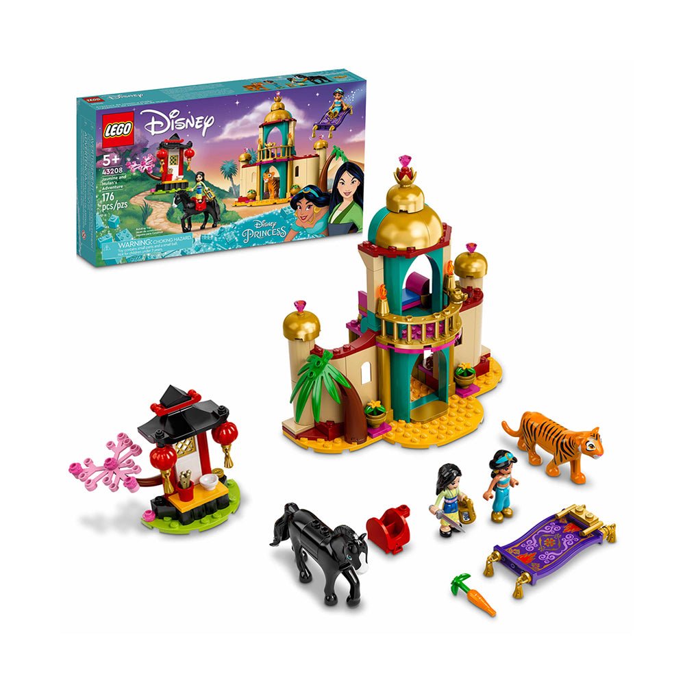 LEGO Disney Jasmine and Mulan’s Adventure 43208 Building Kit (176 Pieces) - Mastermind Toys___223802