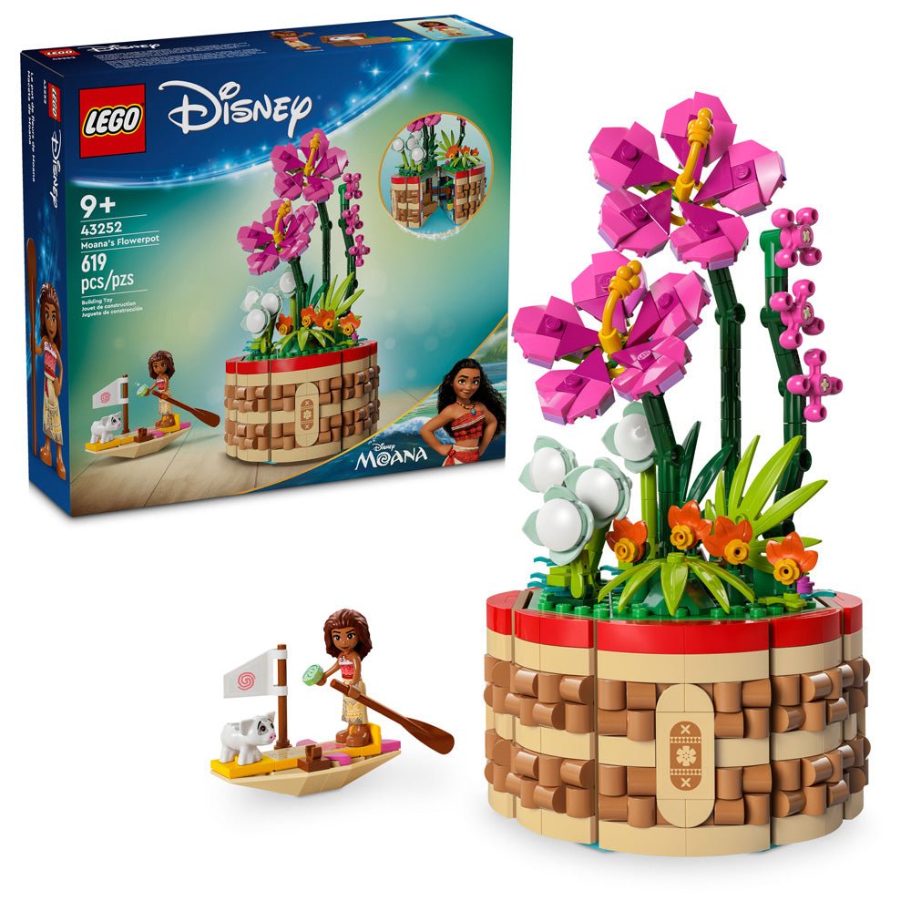 LEGO® Disney™ Moana’s Flowerpot Flower and Mini Doll 43252 - Mastermind Toys___234473