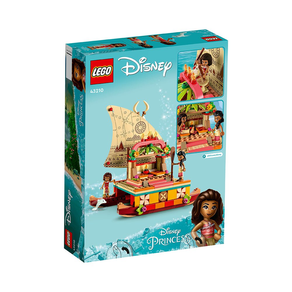 LEGO® Disney™ Moana’s Wayfinding Boat 43210 Building Toy Set (321 Pieces) - Mastermind Toys___228231