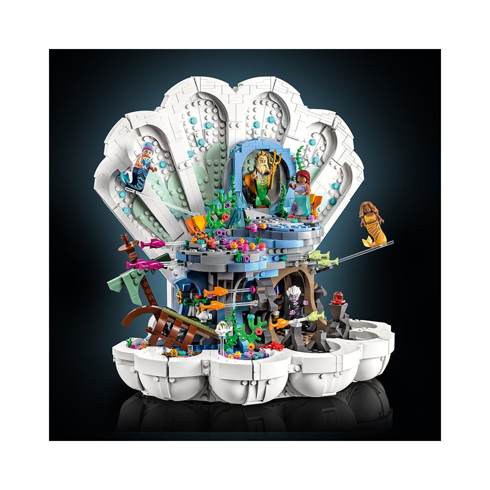 LEGO® Disney™ The Little Mermaid Royal Clamshell 43225 Building Set (1,808 Pieces) - Mastermind Toys___229692