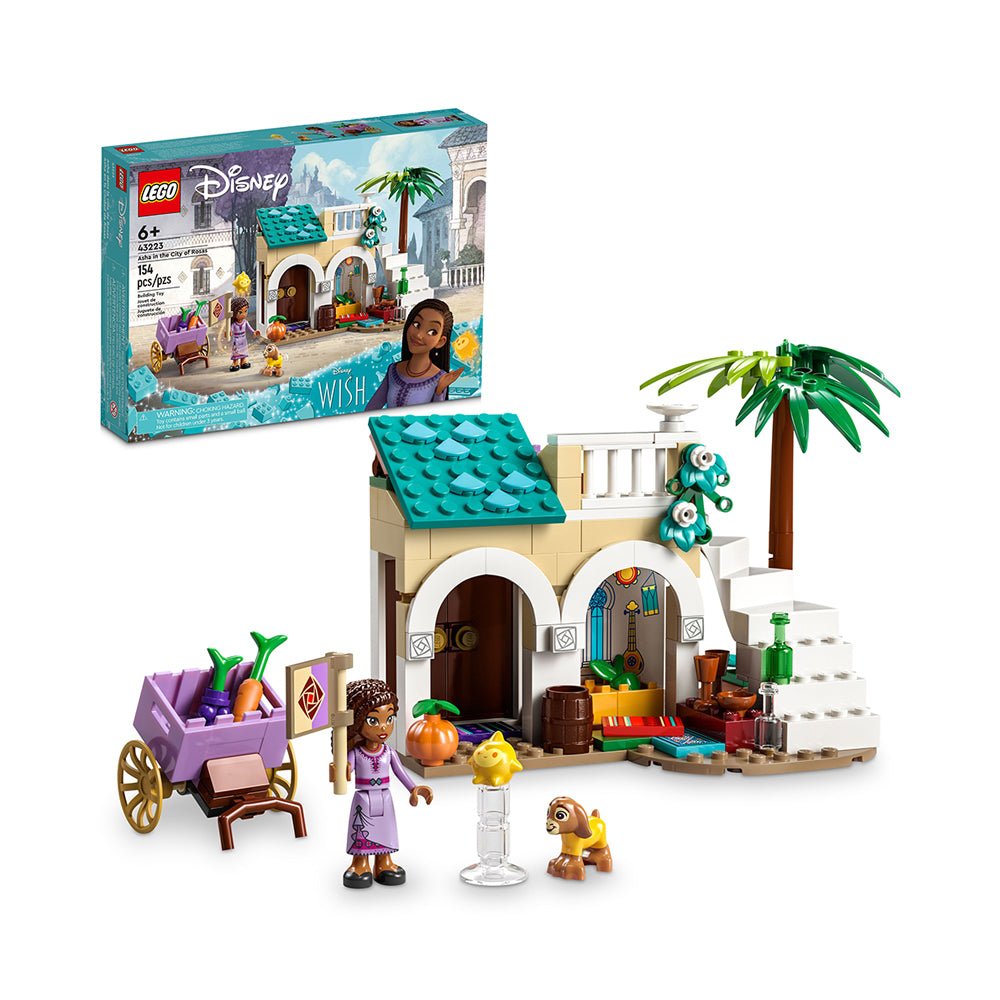 LEGO® Disney™ Wish Asha in the City of Rosas Building Toy Set 43223 - Mastermind Toys___232418