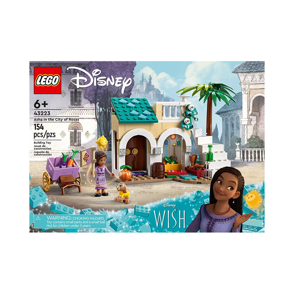 LEGO® Disney™ Wish Asha in the City of Rosas Building Toy Set 43223 - Mastermind Toys___232418