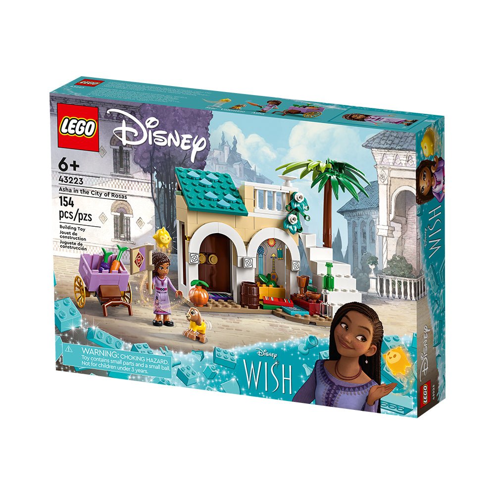 LEGO® Disney™ Wish Asha in the City of Rosas Building Toy Set 43223 - Mastermind Toys___232418